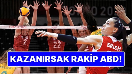 Türkiye-İtalya Maçını Bekliyorlar: Olimpiyatlarda İlk Finalist, Brezilya'yı 3-2'yle Deviren Son Şampiyon ABD!