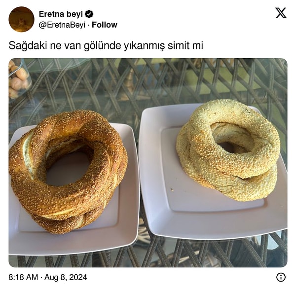 Salçasız simit?