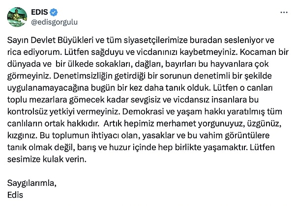 İşte Edis'in paylaşımı 👇🏻