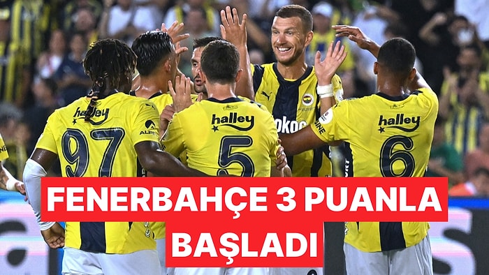 Fenerbahçe, Sezona 1-0'lık Adana Demirspor Galibiyetiyle Başladı