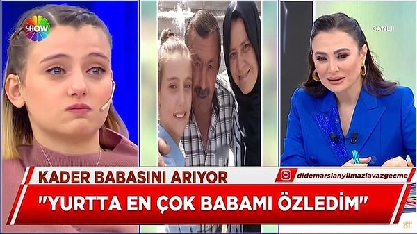 14. Show TV ekranlarında yayılnanan "Didem Arslan Yılmaz'la Vazgeçme" programının canlı yayın tarihi belli oldu. Sevenleri için güzel haberi verelim: Sayılı gün kaldı!