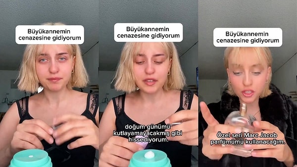 Sosyal medyada etkileşim için yapılan absürt hareketlerin dozu her geçen gün artmaya devam ederken, büyükannesinin ölümü sonrası hazırlık videosunu kayda alan kızın görüntüleri görenleri hayrete düşürdü.