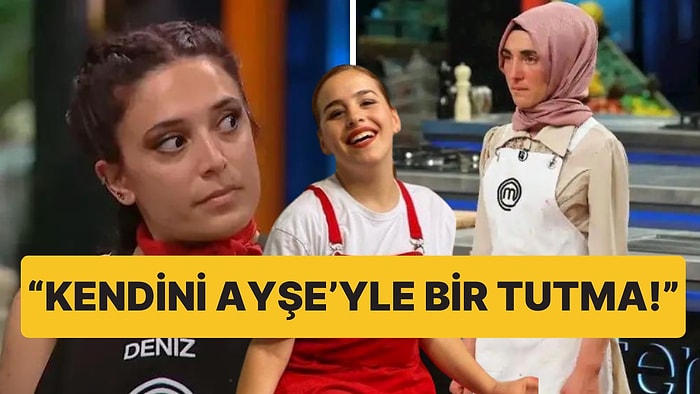 Eski MasterChef Yarışmacılarından Fatma Nur'dan Deniz'in Ayşe'yi Kıskanmasına Rest