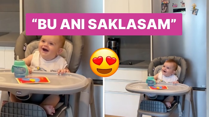 Annesi ve Babasını İlk Defa Dans Ederken Gören Sevimli Bebek Kalpleri Eritti!