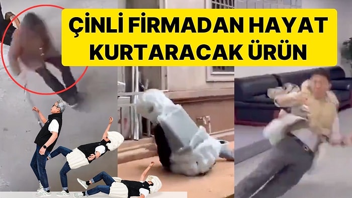 Çinli Firmadan Hayat Kurtaracak Ürün! Yaşlılar Sakatlanmasını Engellemek İçin Hava Yastıklı Ceket Yapıldı