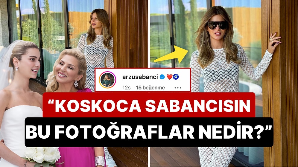 Kaynana Arzu Sabancı Nazar Önlemi Aldı: Nazlı Sabancı Delikli Pareolu Kombiniyle Fena Eleştirildi!