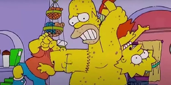 İddiaya göre daha önce Lübnan patlaması, Trump’ın adaylığı ve Covid-19 salgını gibi olayları doğru tahmin eden The Simpsons, Maymun Çiçeği virüsünü de bilmiş!