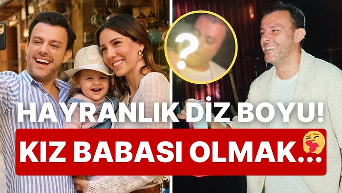 40 Yaşına Girdi: Salih Bademci, Doğum Günü Partisinde 4 Yaşındaki Kızının Verdiği Hediyeyi Yanından Ayırmadı!