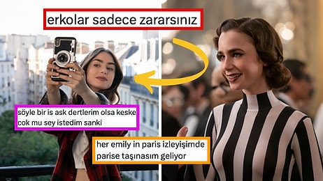 İlişki Durumu Karmakarışık: Netflix'in Hit Dizisi 'Emily in Paris'e Yorumlar Doldu Taştı