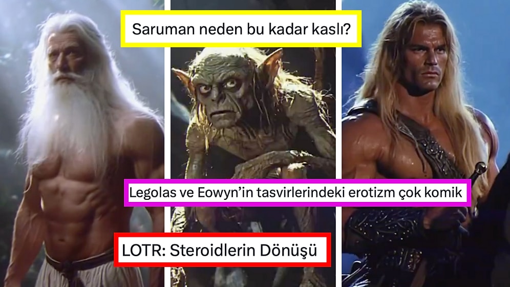 Bu da İki Kule! Yapay Zekayla Oluşturulan 1983 Tarihli Yüzüklerin Efendisi Filmi İzleyenlerin Alay Konusu Oldu