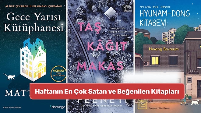 Haftanın En Çok Satan ve Beğenilen Kitapları