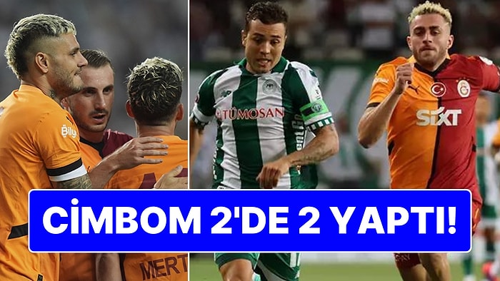 Cimbom 2'de 2 Yaptı: Galatasaray Konyaspor Deplasmanından 2-1 Galibiyetle Döndü