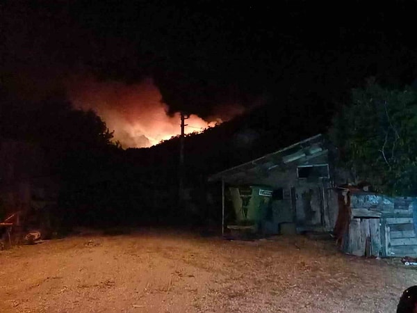 Bolu’da dün akşam saatlerinde Bekirfakılar Köyü yakınlarında çıkan orman yangını ise hala devam ediyor.