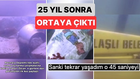 17 Ağustos Depreminin Ardından Sualtı Arama Çalışmalarına Katılan Tahsin Özcan Görüntüleri İlk Kez Paylaştı