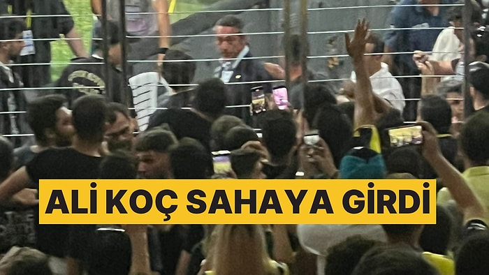 Ali Koç Sahaya Girdi, Yabancı Madde İsabet Etmesi Sonucu Yere Düştü