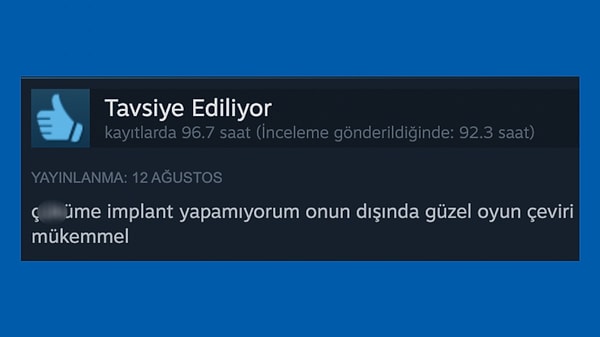 Böyle küçük şeyler için dert yanmaya gerek yok ya.