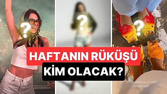 Çabuk Koşun Oylama Yapıyoruz: Haftanın En Rüküş Kadınını Seçiyoruz!