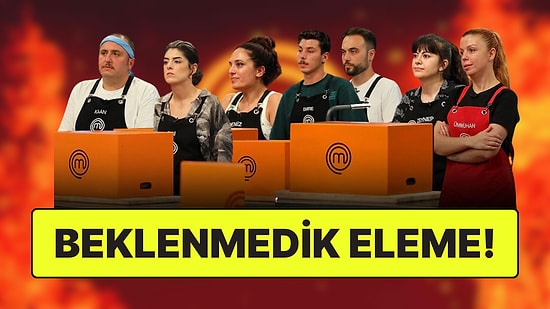Büyük Şok! MasterChef Türkiye'de Elenen Yarışmacı Belli Oldu!
