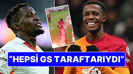 Galatasaray'ın Yıldızı Wilfried Zaha: "Biri Yüzüme İsabet Edecek Bir Meşale Attı, Hepsi GS Taraftarıydı"