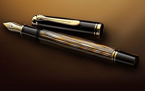 13. Pelikan Special Edition Souveran Serisi M400 Tortoiseshell Brown Dolma Kalem