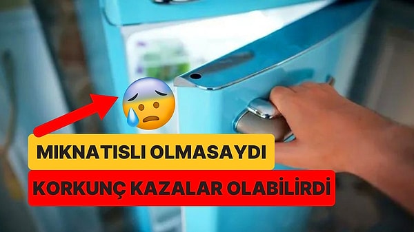 3. Buzdolabı Kapaklarının Mıknatıslı Olmasının Gerçek Sebebini Öğrenince Ağzınız Açık Kalacak!