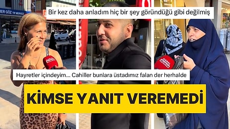 Sokak Röportajında “Ezan Neden Okunur?” Sorusu Soruldu Vatandaşlar Doğru Yanıtı Veremedi