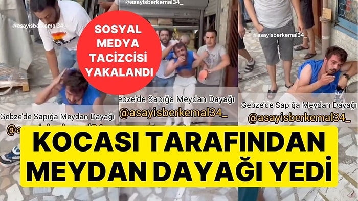 Evli Kadını Sosyal Medyadan Taciz Etti, Kocası Tarafından Meydan Dayağı Yedi!