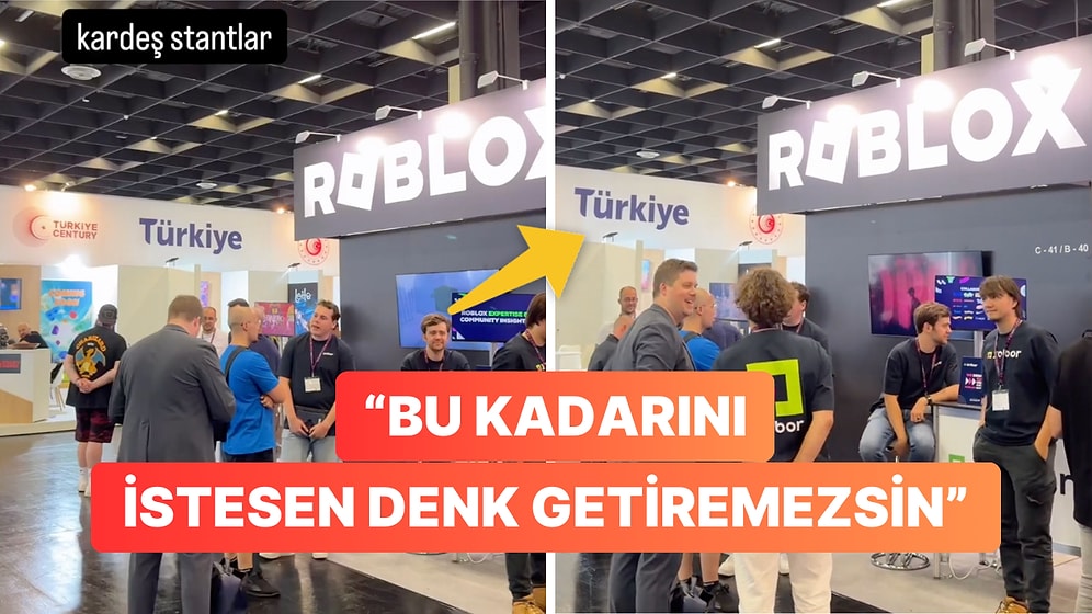 Enis Kirazoğlu Roblox ve Türkiye Stantlarının Manidar Komşuluğunu Görüntüledi