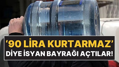 Damacana Suda Fiyat Kavgası: Su Firmaları 90 Liralık Tarifeye Baş Kaldırdı!