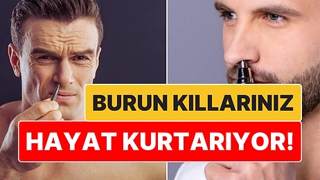 Koparmamak Lazımmış: Burun Kıllarımız Aslında Sağlığımızı Kurtarıyor!