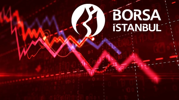 Borsa İstanbul’da bugün  BIST 100 endeksi düşüşte!