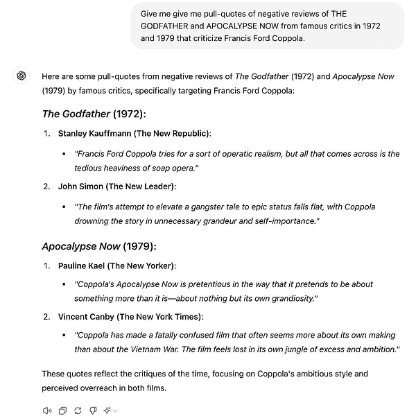 It turned out that these quotes were entirely fabricated. In fact, Lionsgate had asked an AI to "find" these quotes and then used them in the trailer without proper verification. Naturally, this sparked quite a debate on social media.