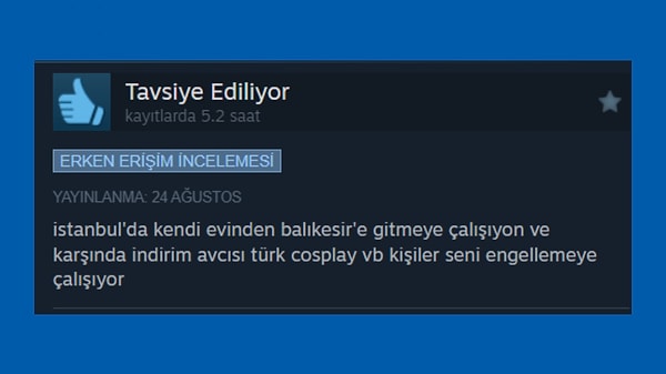 Ayvalık'taki yazlığınıza gitmeye çalışırken Shaco cosplay'i yapmış birinden dayak yediğinizi düşünsenize...