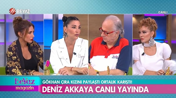 "Soy bağı bozuluyor" diyerek katıldığı yayında yeniden hedefine Selin ve Gökhan ikilisini oturtan Akkaya tepkilerin hedefi oldu.