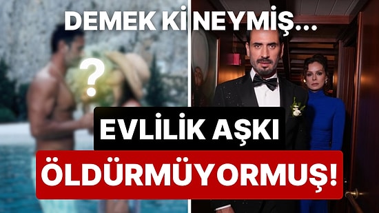 Hala İlk Günkü Gibi: Özge Özpirinçci'nin Kocası Burak Yamantürk'le Aşık Aşık Bakıştığı Poz "Nasip Et" Dedirtti
