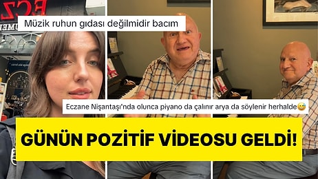 Her Gün Eczaneye Giderek Piyano Çalan 79 Yaşındaki Amca Hepimizi Gülümsetti