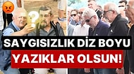 Cihat Tamer Oğlunun Cenazesinde Acı İçindeyken Tek Derdi Ünlülerle Selfie Çekmek Olan Turhan Öge Tepki Çekti!