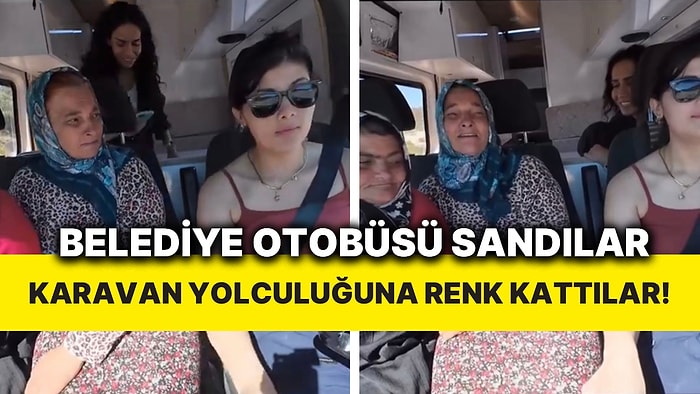 Belediye Otobüsü Sanarak Durdurdular: Teyzelerin Yardımına Yetişen Kadınlar Tebessüm Ettirdi