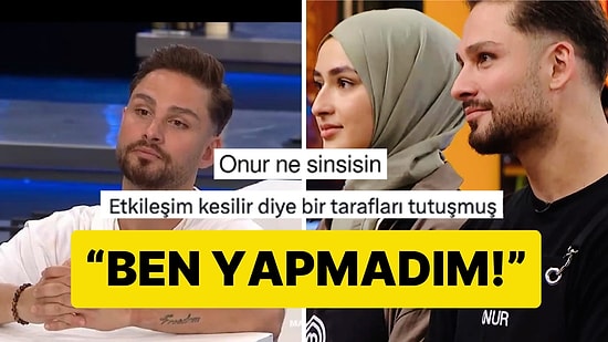 "Beyza'yı Kullanıyor!": MasterChef Onur Hakkındaki İddialara Yanıt Verdi!