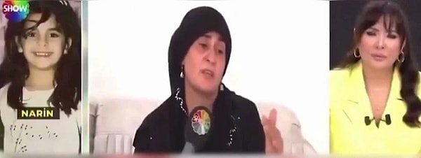 11. Diyarbakır'da kaybolan 8 yaşındaki Narin'in bulunması için anne, Didem Arslan'la Vazgeçme programına katıldı. Yayın sırasında annenin sözleri sonrası yayın sonlandırıldı.