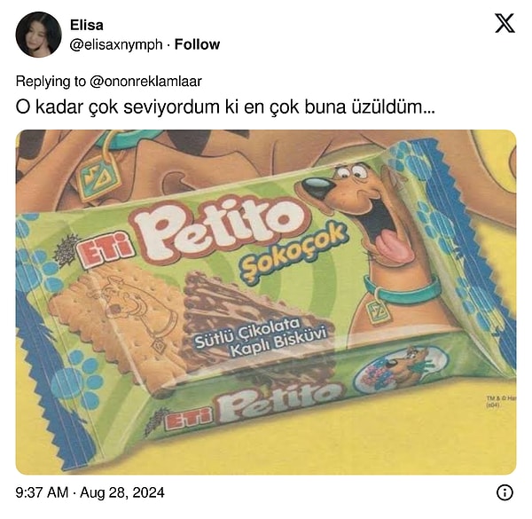 Bilinen adıyla Scooby-Doo'lu bisküvi