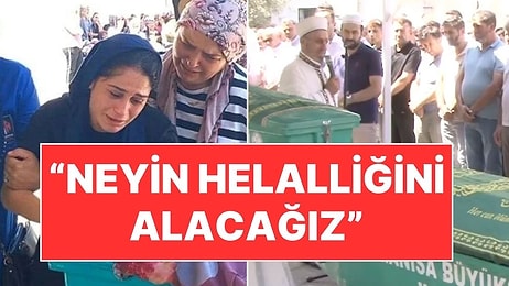 Babaları Tarafından Katledilen 3 Çocuğun Cenazesinde İmam Helallik İsteyemedi: "Onlar Cennete Gidecek"