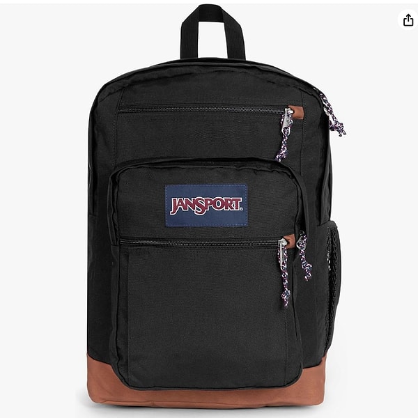 8. Jansport Cool Student Black Sırt Çantası