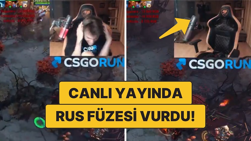 Ukraynalı Twitch Yayıncısı Canlı Yayındayken Mahallesi Rus Füzesi Tarafından Vuruldu