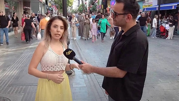 Dilruba Kayserilioğlu, İzmir’de sokak röportajında Instagram yasağı ile ilgili söyledikleri sebebiyle tutuklanmıştı.