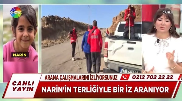 Narin'in terliğini özel olarak isteyen ve çubukları yönlendireceğini söyleyen ARAF ekibi, aletin kan grubu ile çalıştığını söyledi. Narin'in yerini gösterdiği iddia edilen alet nereyi gösteriyorsa oraya doğru yöneldiler.