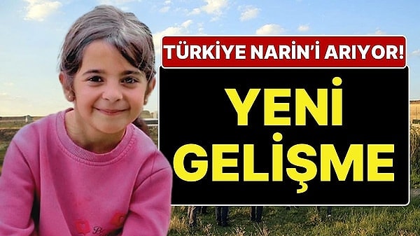 Diyarbakır'da kaybolan 8 yaşındaki Narin Güran'ın soruşturma kapsamında gözaltına alınan ağabeyi serbest bırakıldı.