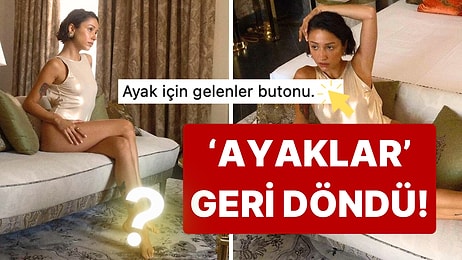 Koltuğuna Kleopatra'dan Hallice Uzanan Zeynep Bastık'ın 'Ayakları' Uzun Bir Aradan Sonra Yine Dillere Düştü!