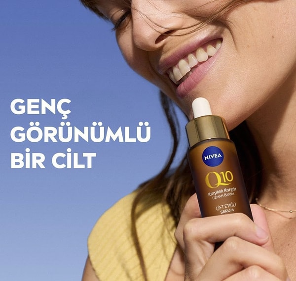 NIVEA Q10 Kırışıklık Karşıtı Çift Etkili Cilt Serumu