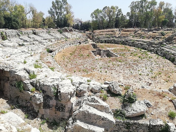 7. Roman Amphitheater from the 1st Century BC